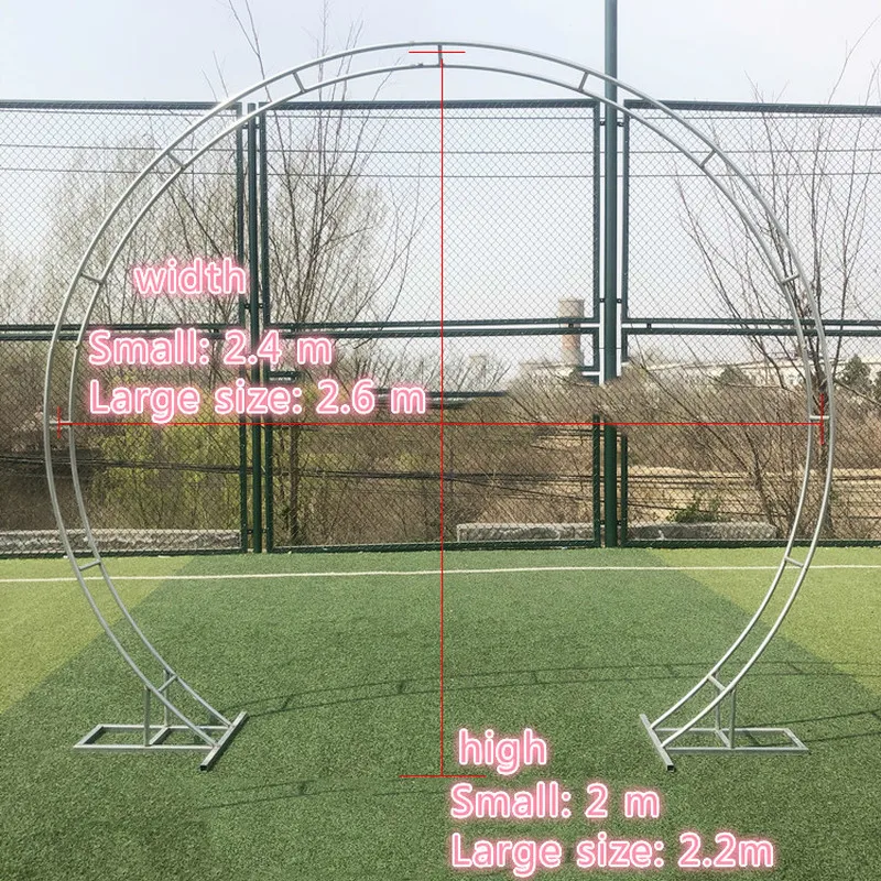 Свадебный фон для фотосъемки с круглым кольцом и арочной рамкой сценические