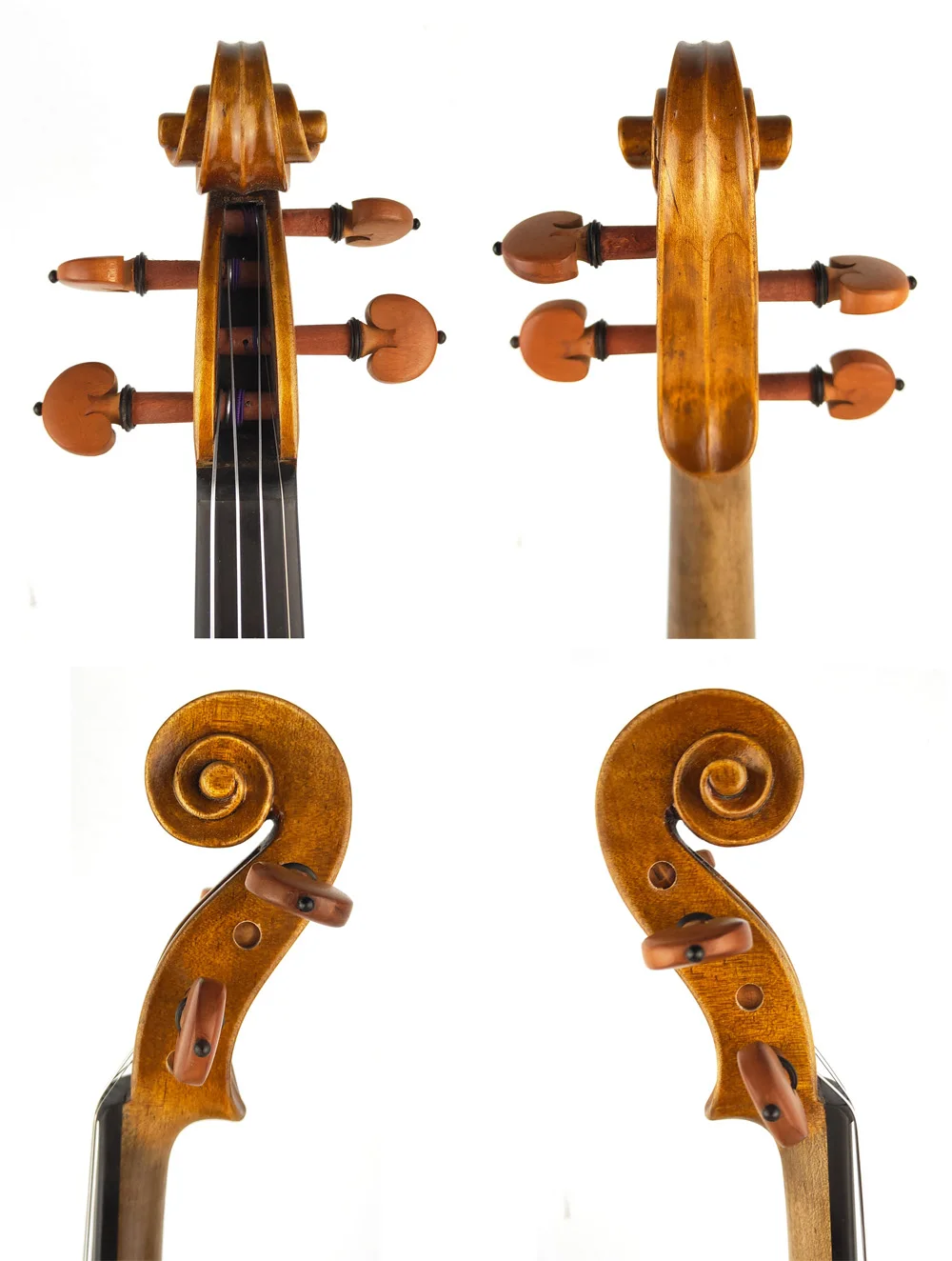 50 лет ели! Скрипка Harrison Amati 4/4 Geige#2158, уровень концерта и ручной работы масло антикварный лак