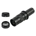 Регулируемый увеличительный объектив 5X-360X с C-образным креплением 0.5X 2.0X Barlow Вспомогательный объектив для индустрии HDMI VGA USB микроскоп камера