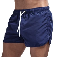 mens swimwear shorts summer beach shorts fitness training beachwear pants breathable boardshorts surf swimsuit male clothing
