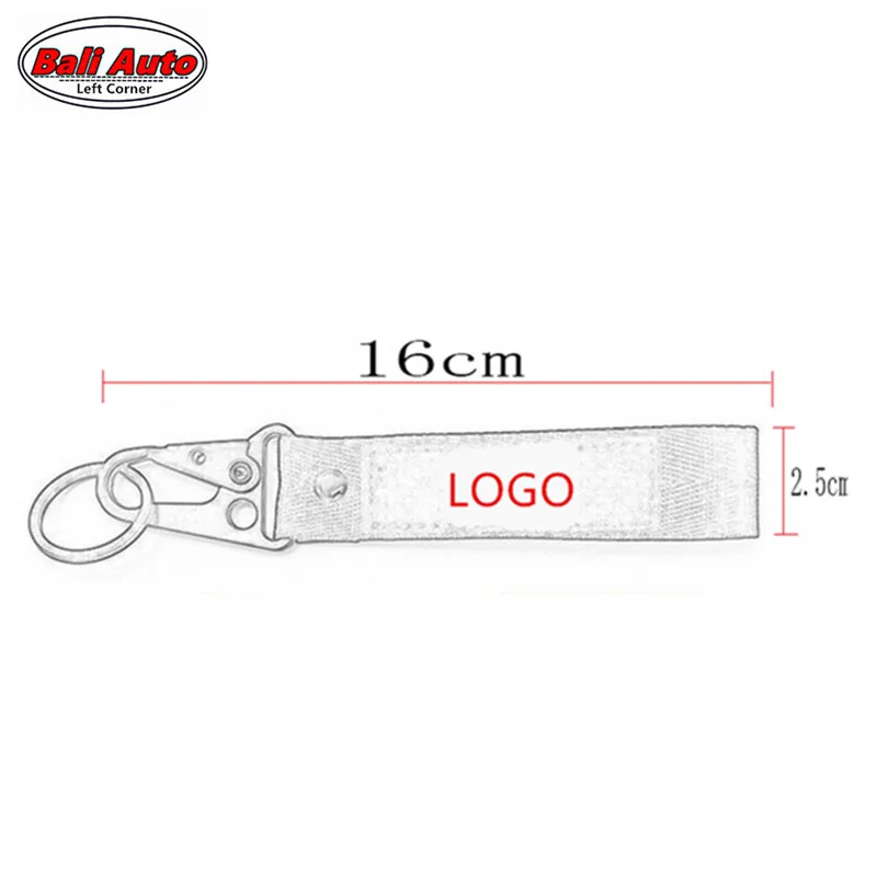 Left Corner Motorcycle Embroidery Key Holder Chain Collection Keychain For Benelli |