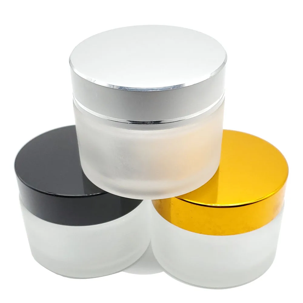 6 шт. стеклянная Стеклянная банка для крема лица 10 г 20 30 50 | Красота и здоровье