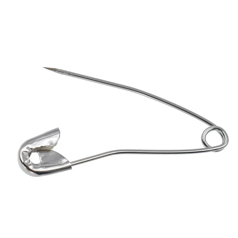 

100pcs Stainless Steel Curved Safety Pins Sewing Craft For Patchwork DIY Handmade Apparel Sewing Accessories
