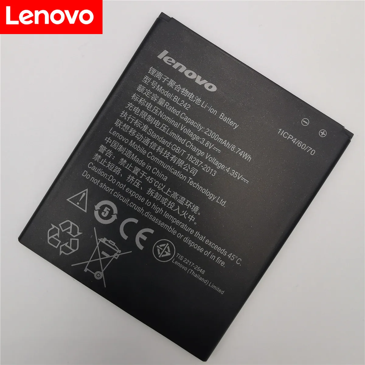 100% Оригинальный BL242 батарея для lenovo K3 K30 W T A6000 A3860 A3580 A3900 A6010 плюс мА/ч. аккумулятор