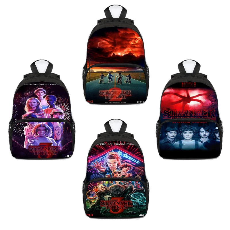 

Kpop Mochila Feminina Hip Hop Mochila Stranger Things Backpack Women School Bags for Teenage Girls Causal Bag Children TravelBag