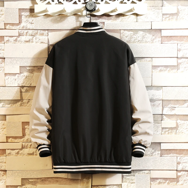 Мужская повседневная куртка осень 2021 бейсбольные куртки мужская в стиле хип хоп