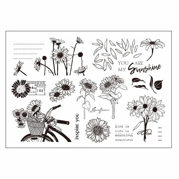 ZFPARTY новый прозрачный силиконовый штамп для самостоятельного скрапбукинга/фото