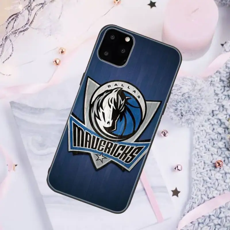

Dallas Mavericks Soft Cover Phone Cases For Iphone 6 6s 7 8 Plus XR X XS XSmax 11 12 Pro Mini Max