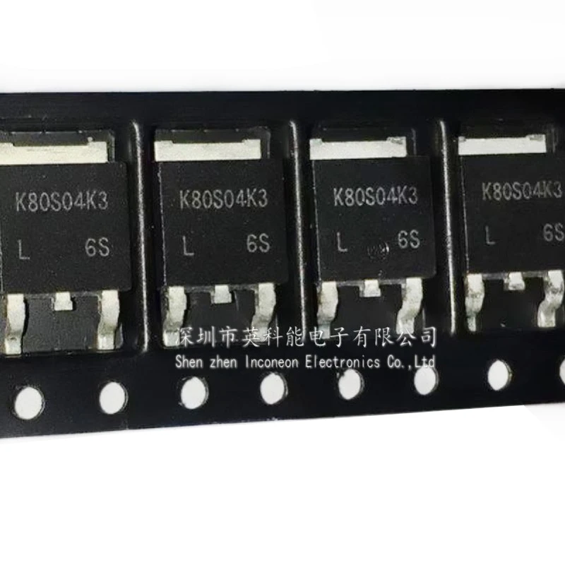 

10Pcs/Lot New TK80S04K3L K80S04K3 Patch TO-252 MOS Field Effect Tube N Channel 40V 80A