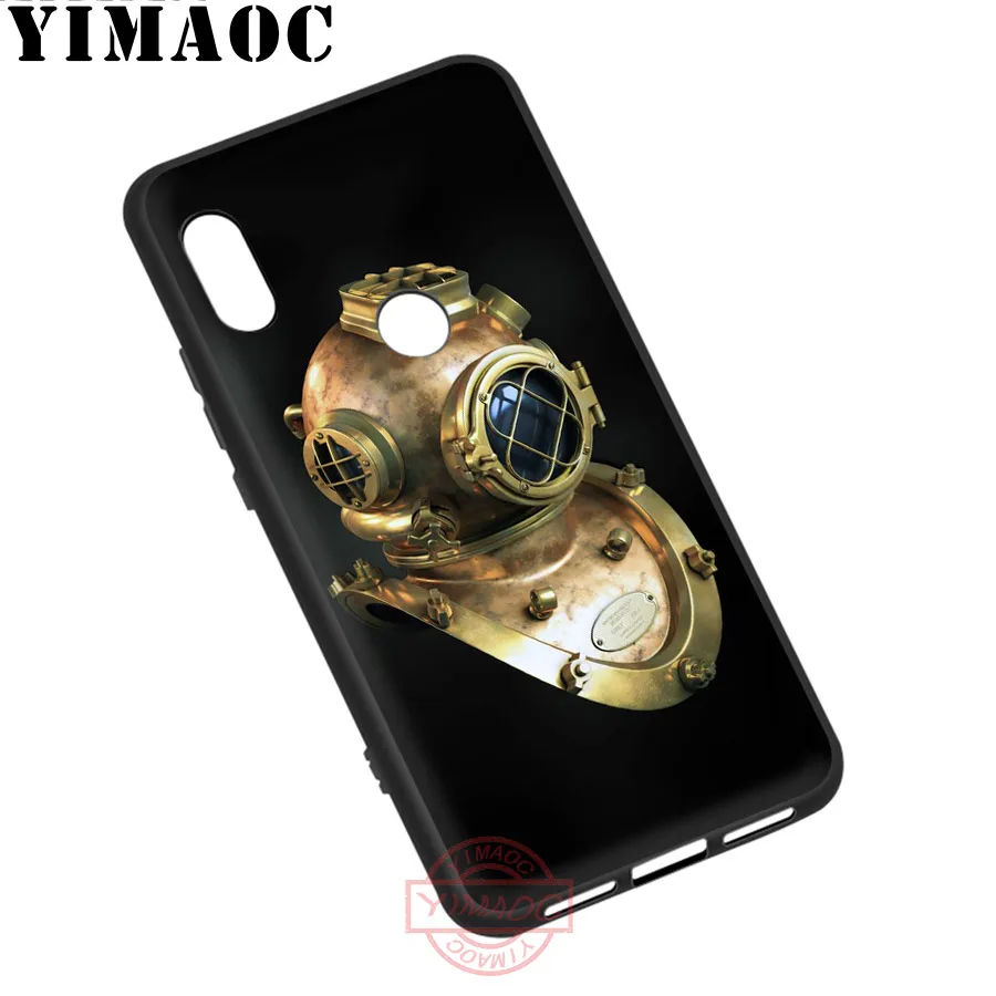 YIMAOC Дайвинг шлем Подводная маска мягкий чехол для Xiaomi Mi 10 9 8 SE 6 A1 A2 A3 Lite F1 9T Pro CC9E Max 3