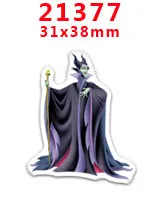 PR-21377 Наборы для творчества Герой мультфильма с плоской задней частью Плоские наклейки 30 штук. PR-21377-21554 - Цвет: PR-21377