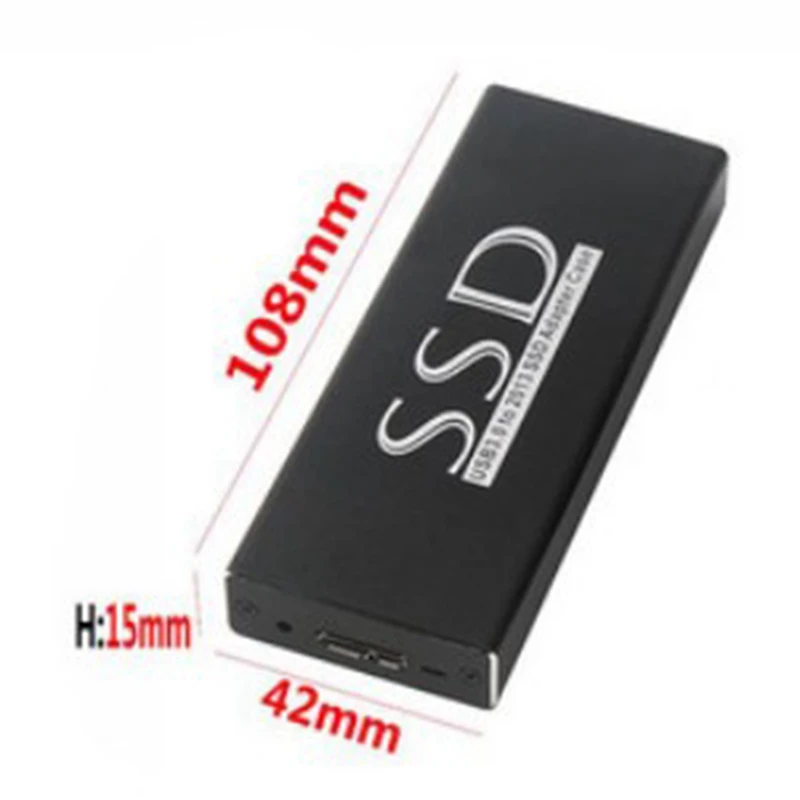 NEW-SSD чехол-адаптер для 2013- Apple MacBook Air/PRO A1465 A1466 A1502 A1398 SSD корпус USB 3,0
