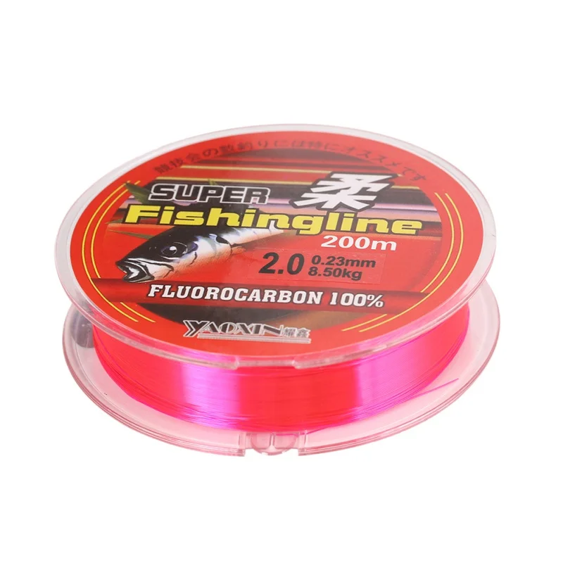 200 м нейлоновая рыболовная леска флюорокарбон покрытием Леска линия для рыбалки