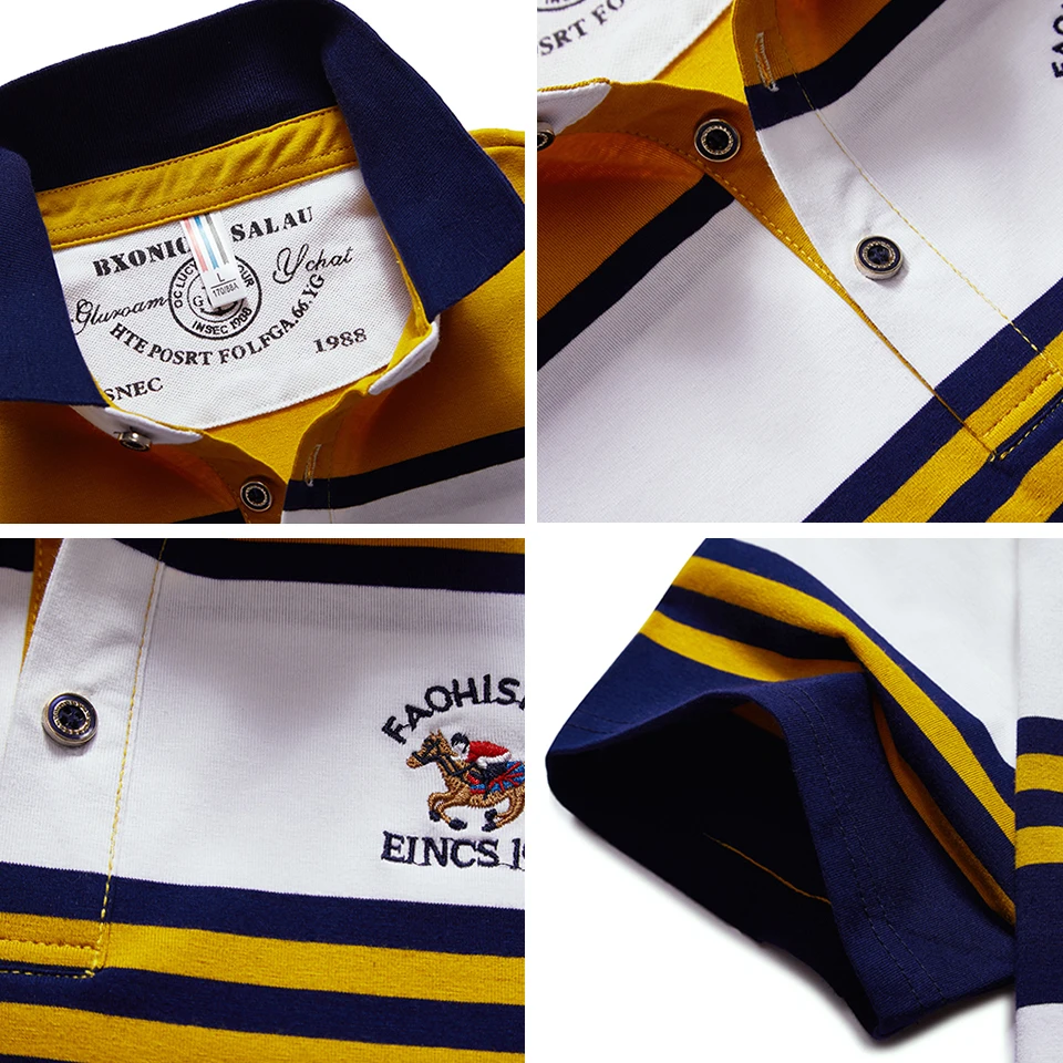 DARPHINKASA тонкая рубашка-поло дышащая с коротким рукавом мужская мода деловая