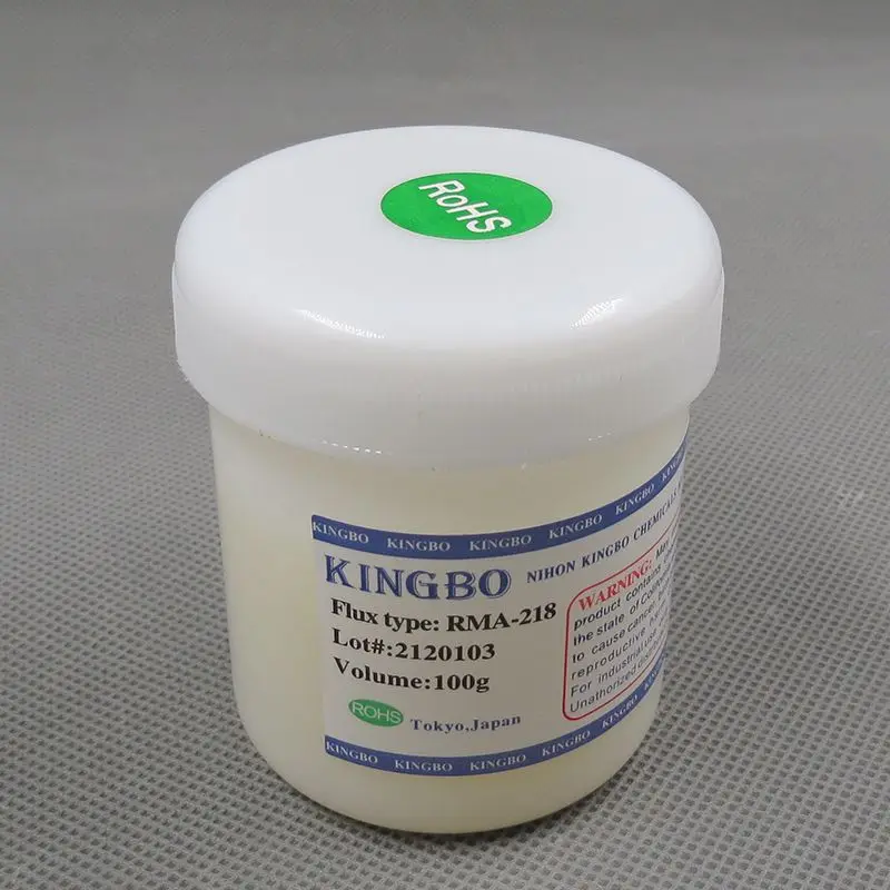 KINGBO RMA 218 нечистое BGA паяльная ремонта шарика припоя флюсовая паста 100 г|solder flux