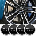 4 шт. 56 мм наклейки на обод детской крышки для Fiat 500 Punto Bravo Stilo, Panda Abarth 500 аксессуары для автостайлинга