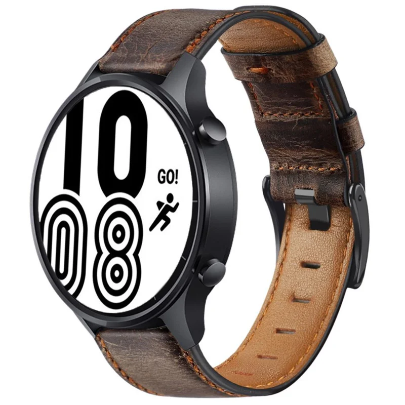 

22mm Leather strap for Samsung Galaxy watch 3 42/46mm correa Amazfit Pace Gear S3 frontier bracelet huawei watch gt 2-e-pro band