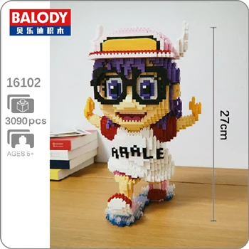 Alrale Run Balody Naruto Ninja Alrale Doraemon Super Mario Sonic Wario Yoshi Luigi Animal Mini Building DIY Алмазные маленькие блоки игрушка без коробки - Цвет: Alrale Run