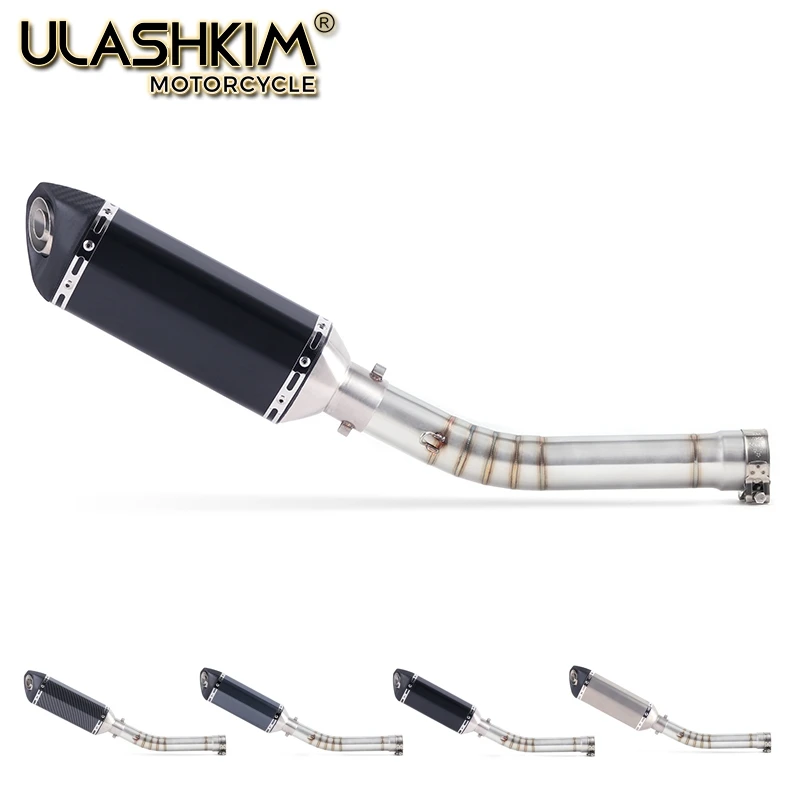 Глушитель выхлопной трубы мотоцикла средний передний Lik Slip On для Yamaha YZF 600 YZF-R6 R6 1998