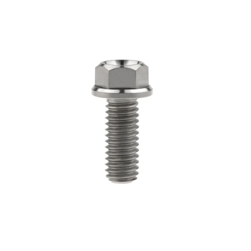 Титановый винт Xingxi M6X10 15 20 25 30 35 40 45 50 60 65 70 мм Ti фланцевый шестигранный болт Золотой