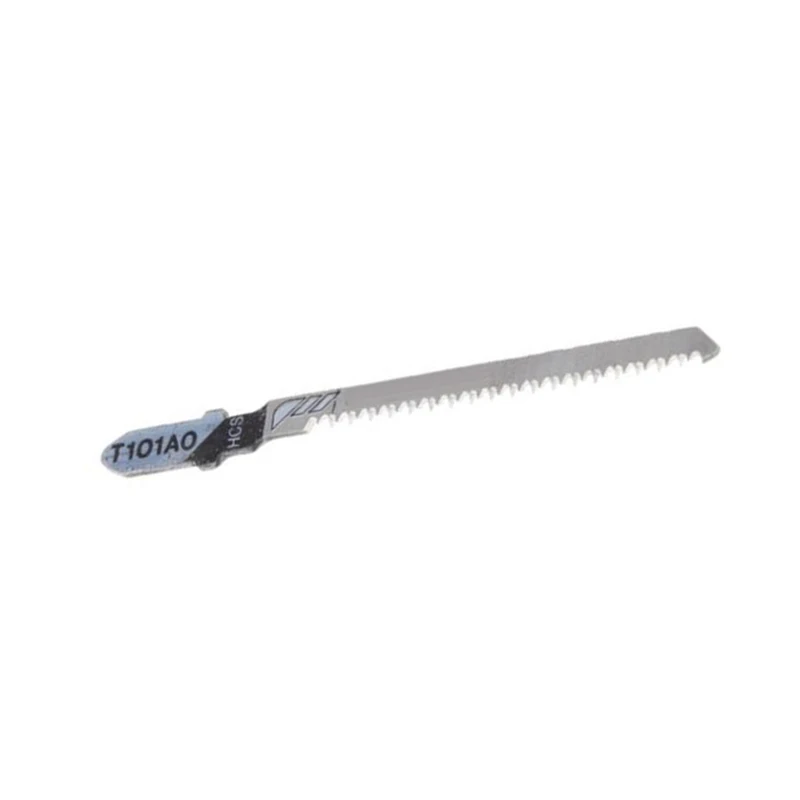 

5pcs Reciprocating Sawblade T101AO HCS Steel T-Shank Jigsaw Blades Curve Cutting Tool For Wood Plastic Cutters Woodworking Tools