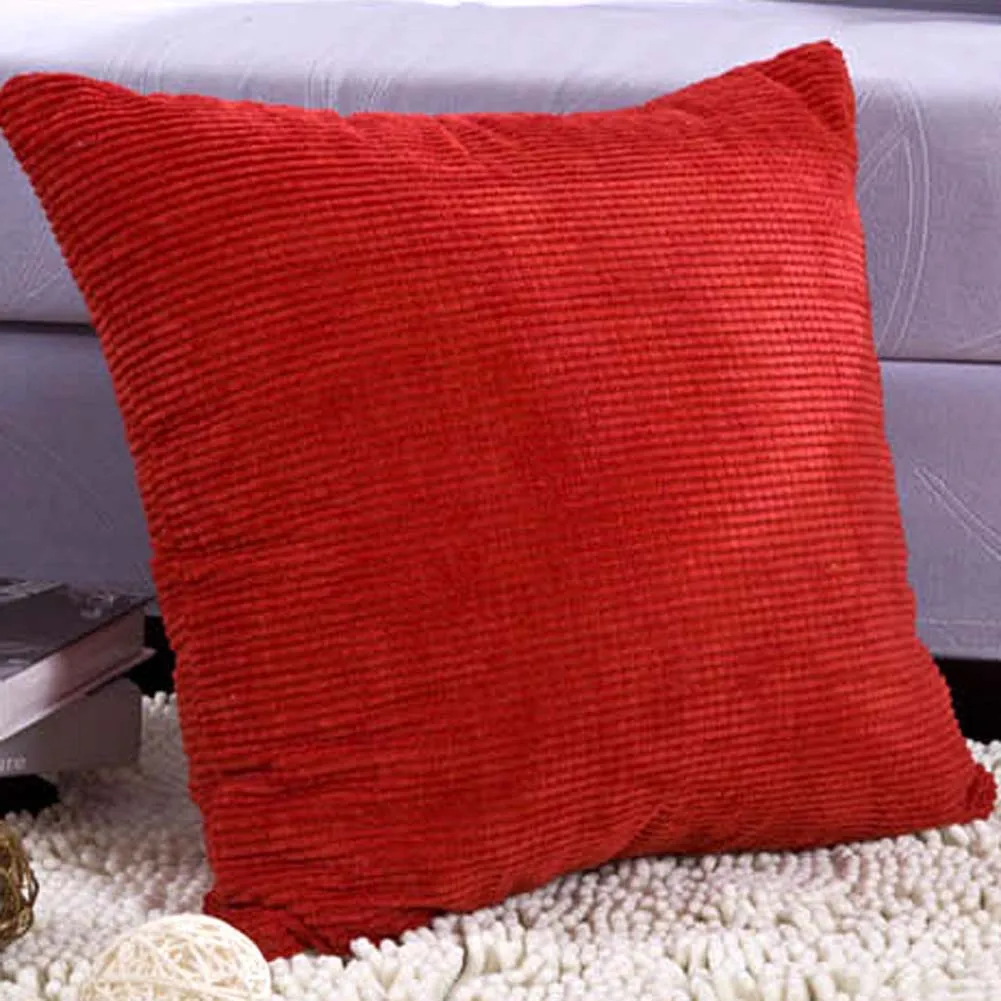 Корн ядро вельвет дивана Декор Бросок Подушка Чехол для подушки