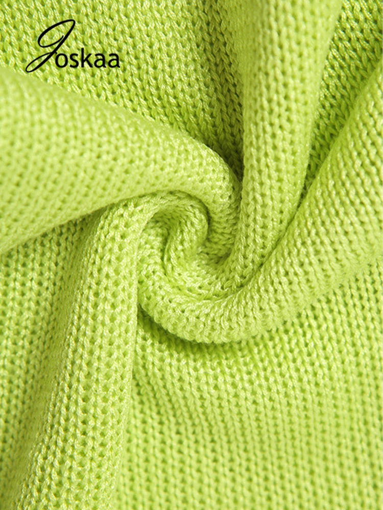 

Joskaa Chic Design Long Sleeve Hollow Out Bandage Crop Top Women Sexy Backless Slim Short Sweaters Fall 2021 Fashion Streetwear