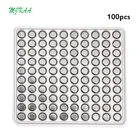 Батарейки кнопочные CR1220, 100 шт., 3 в, CR 1220