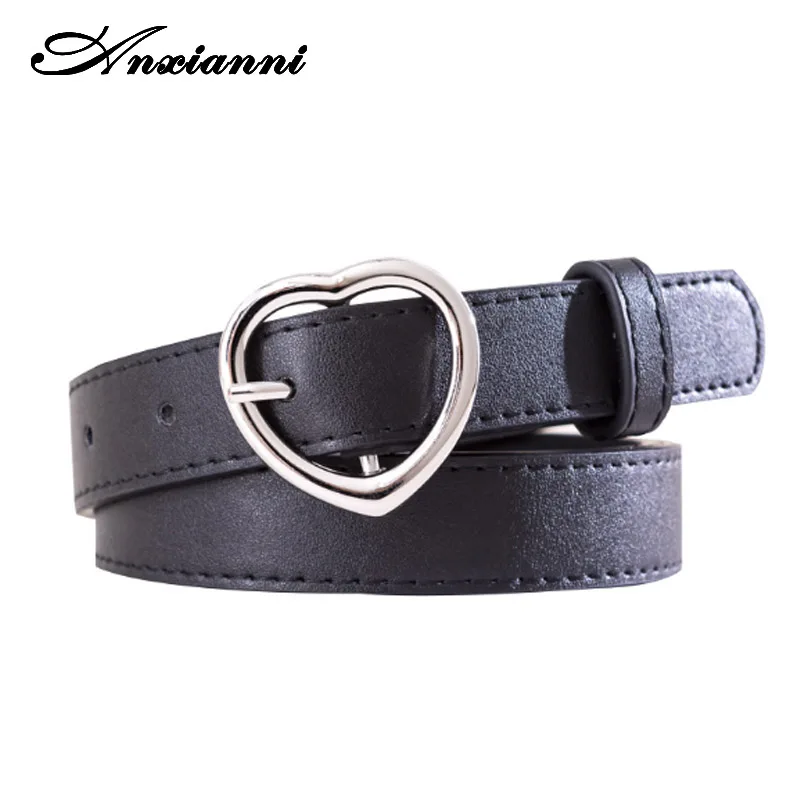 Aoluolan Retro loving lady's belt is thin, all-match Korean belt, female models, simple and fashionable pin buckle belt students