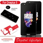 100% Оригинальный 5,5 ''amoled ЖК-дисплей с рамкой для Oneplus 5 A5000 Дисплей кодирующий преобразователь сенсорного экрана в сборе для ремонта Запчасти