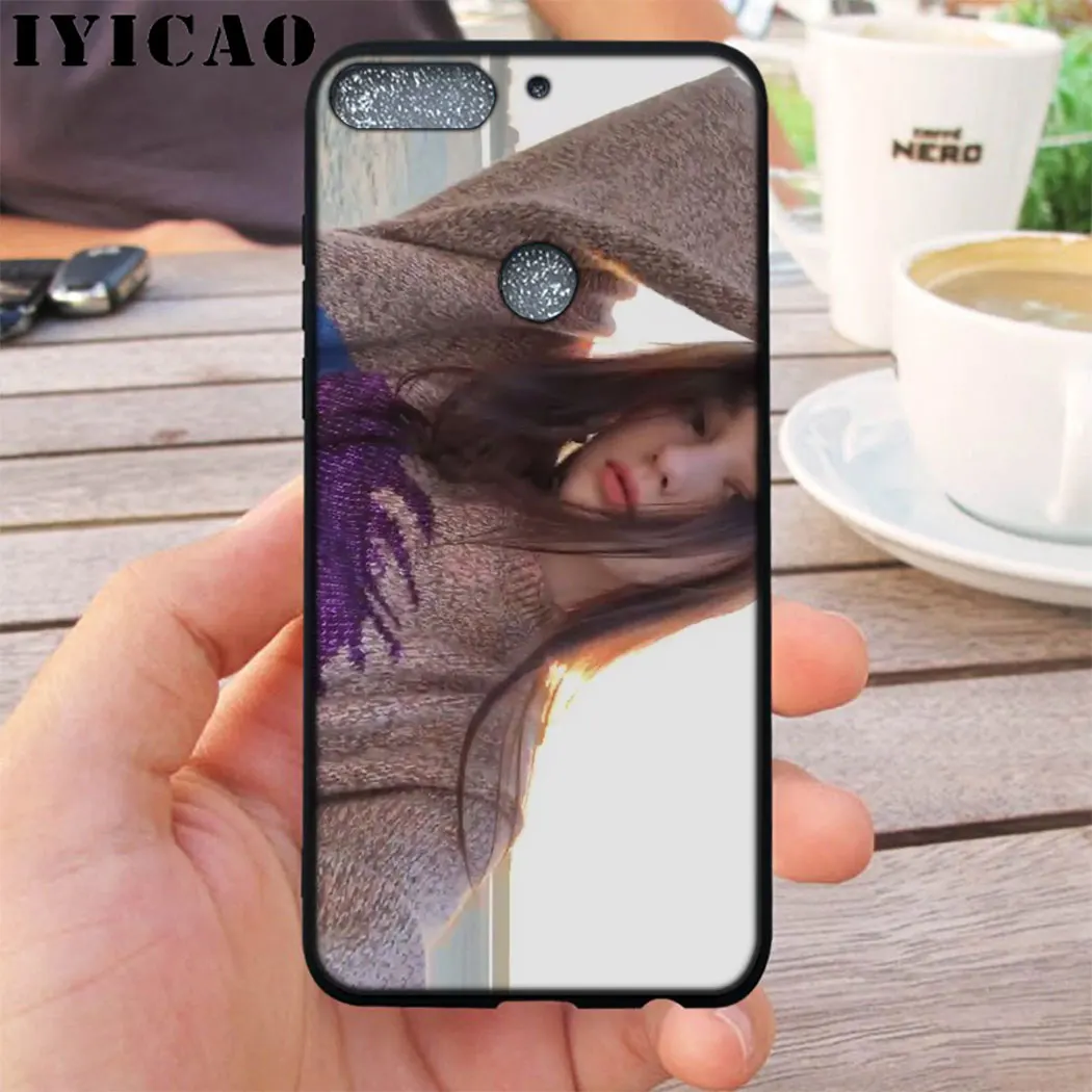 IYICAO Даша таран черный мягкий чехол для мобильного телефона Huawei Honor 6a 7A 20 9X Pro 7C 7X 8X 8C