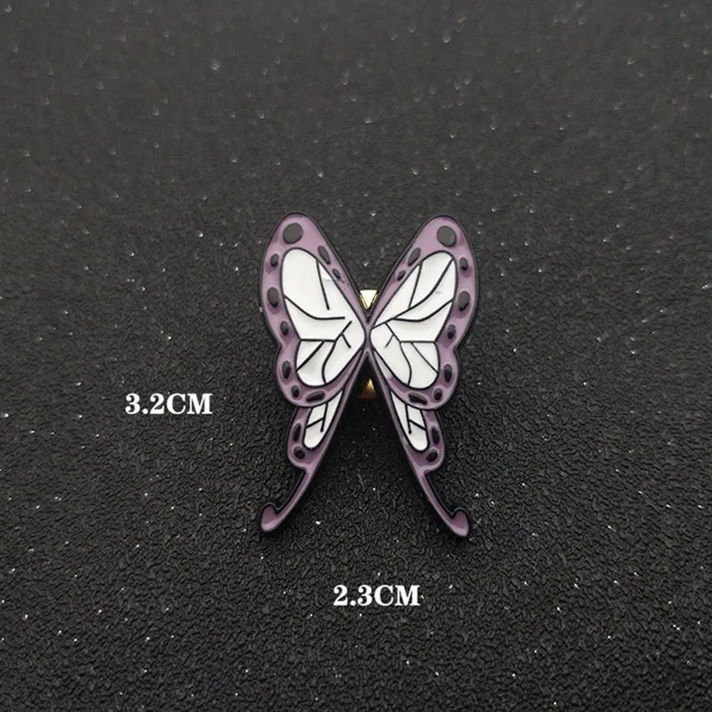 Эмалевая Булавка С блестком призрака брошь на пуговицах в стиле аниме