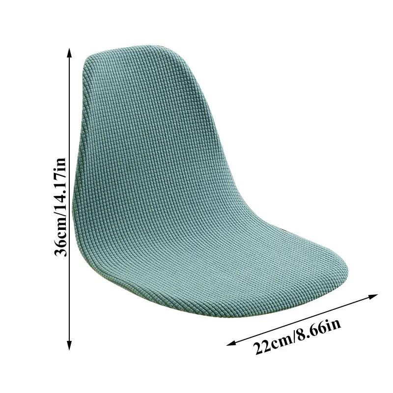 

Good-looking Chair Cover Stretch Chair Cover Household All-match Solid Color Washable Removable Armless Shell Chair Cover