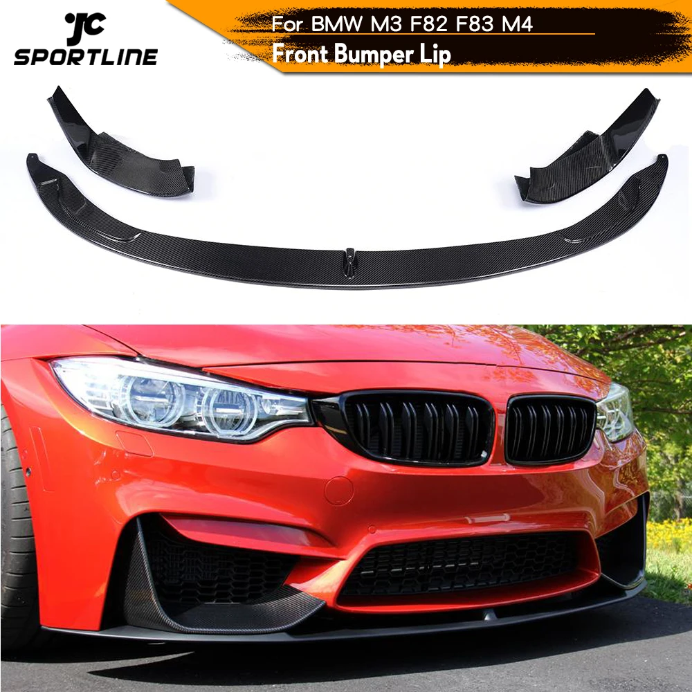 Передний бампер для BMW F80 M3 F82 F83 M4 разветвители губ спойлер диффузор 2014 - 2019