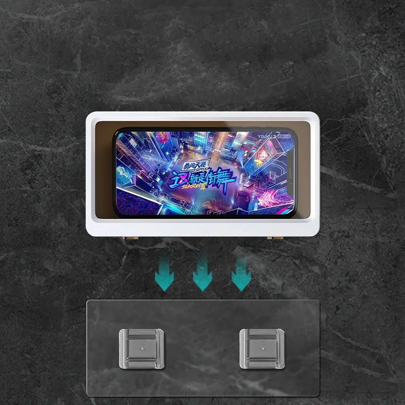 Стеллаж для хранения Настенный водонепроницаемый Органайзер ванной комнаты