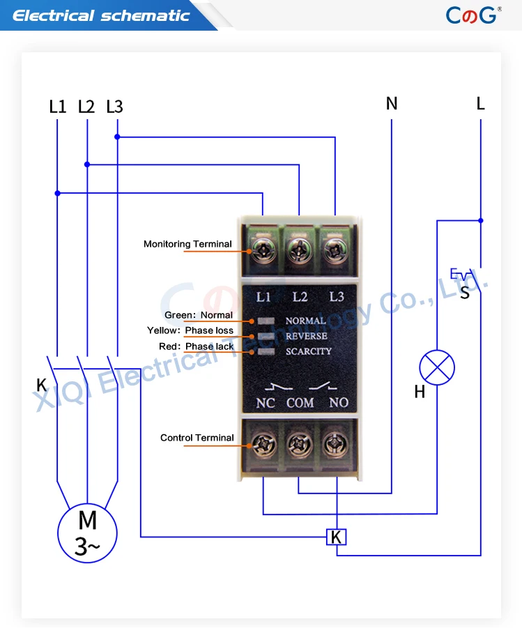 TG30S мощность 3 фазы 220V~ 660V 50Hz/60Hz TL-2238 сбой защиты от потери последовательное реле электронная защита защитное реле