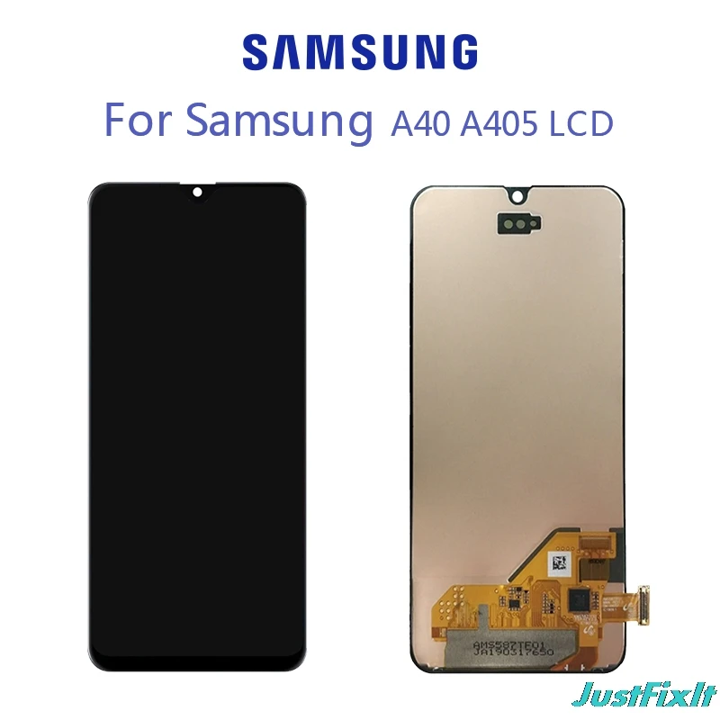 Для Samsung Galaxy A40 2019 A405 A405F A405FN/DS ЖК дисплей сенсорный экран дигитайзер сборка