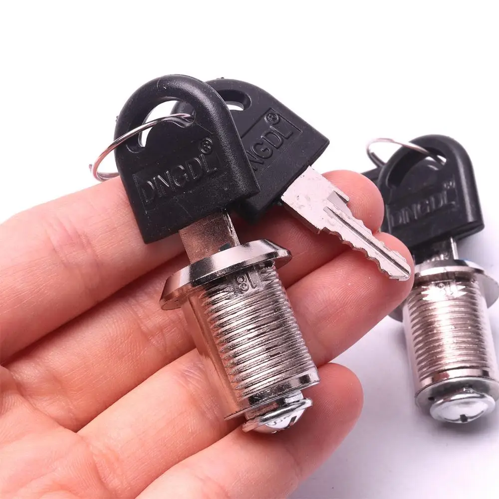 Новый 10 шт 20 мм замок для дверного шкафа Mai lbox ящика с клавишами DIY Инструменты 46*15*1