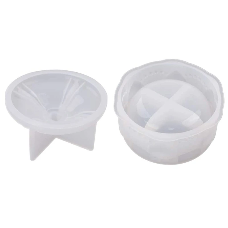 

Storage Box Silicone Jewelry Box Mold Epoxy Resin Mold Suitable for Candle Holder Jewelry Box DIY Decoration Supplies