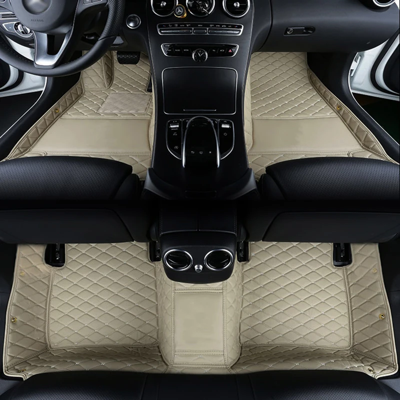 

Custom LOGO Car Floor Mat for RENAULT Megane Clio DUSTER SANDERO/STEPWAY KAPTUR FLUENCE LOGAN MEGANE KOLEOS THALIA car Rugs