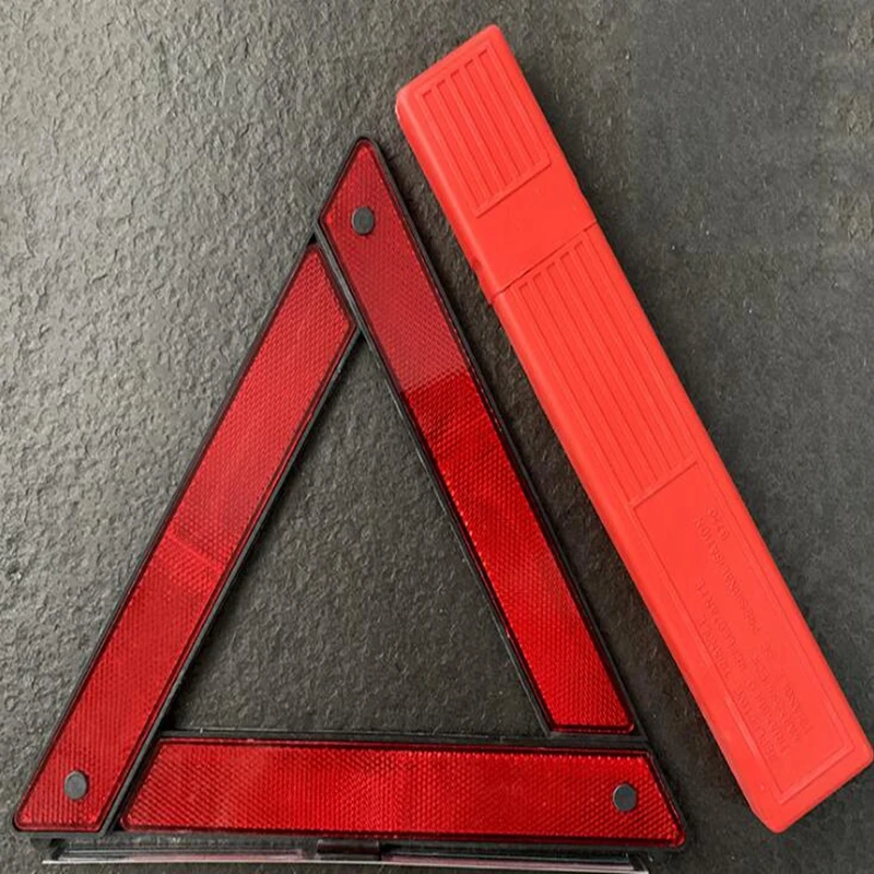 Треугольный предупредительный знак для автомобиля автомобильный штатив