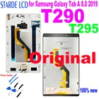 100% Оригинальный ЖК-дисплей для Samsung Galaxy Tab A 8,0, 2019, SM-T290, SM-T295, T290, T295, сенсорный экран, дигитайзер в сборе, рамка