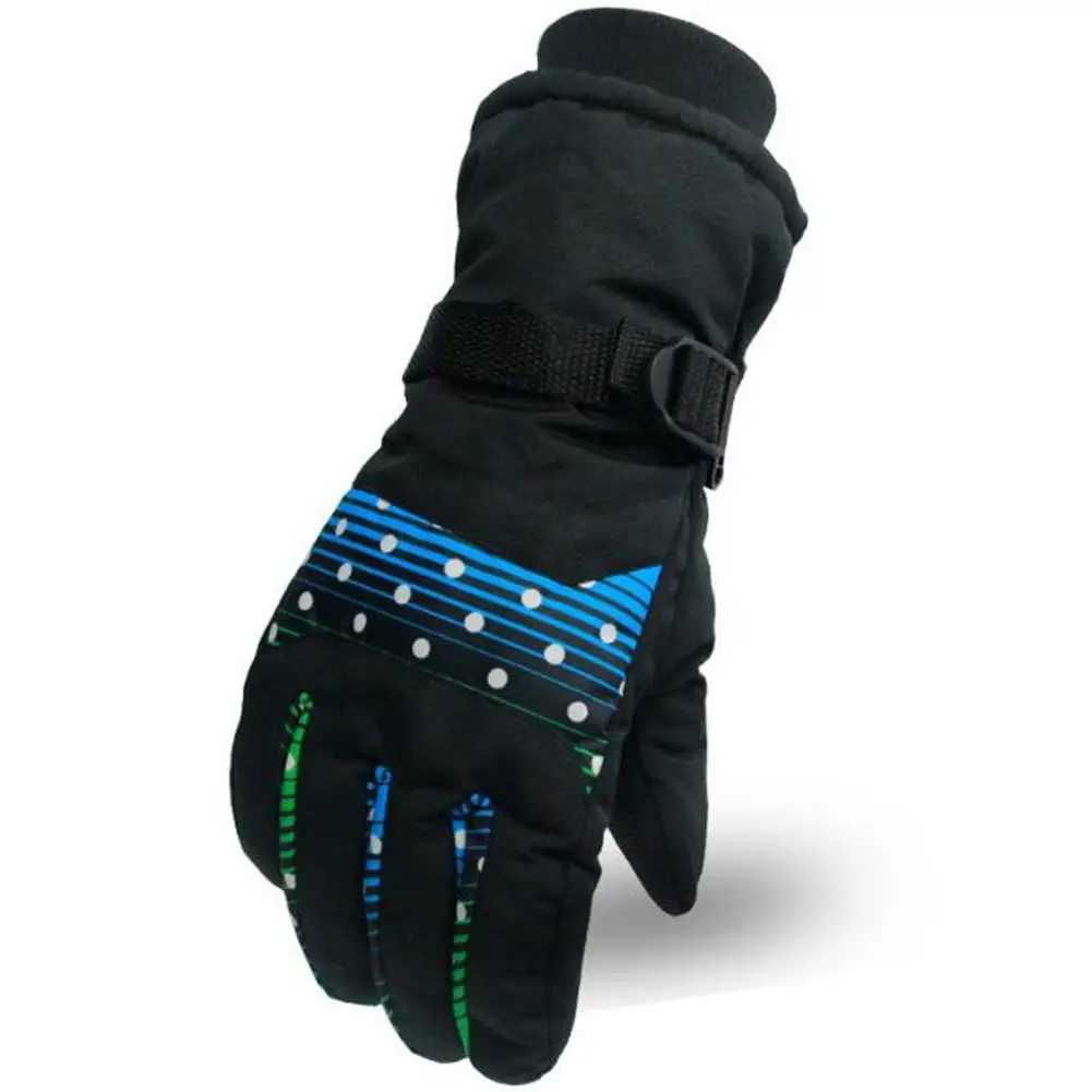 HiMISS лыжные перчатки толстые теплые велосипедные ветрозащитные зимние