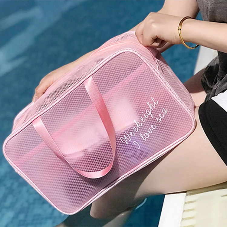 Новая портативная водонепроницаемая сумка для плавания прозрачные сумки мытья