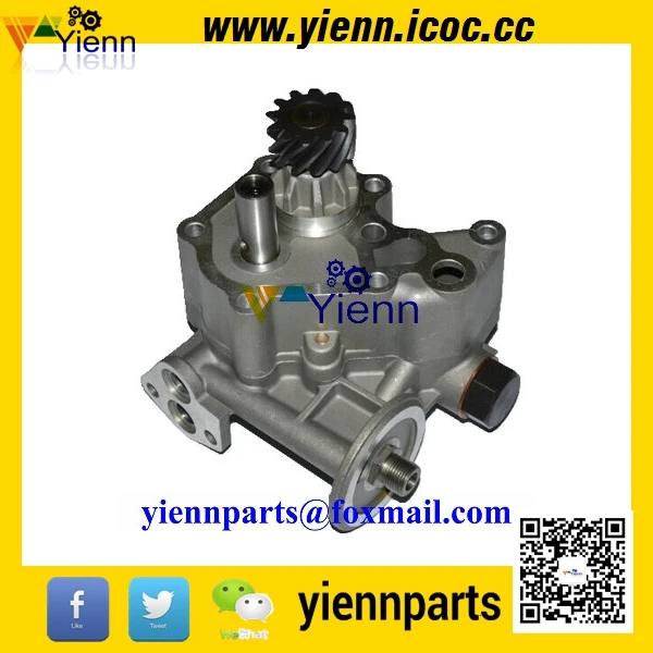 

For Mitsubishi 6D31T 6D34T Oil Pump ME084586 Old Type For KOBELCO SK120-6 SK200-3/6 SK230 Excavators 6D31 6D34 Engine Parts