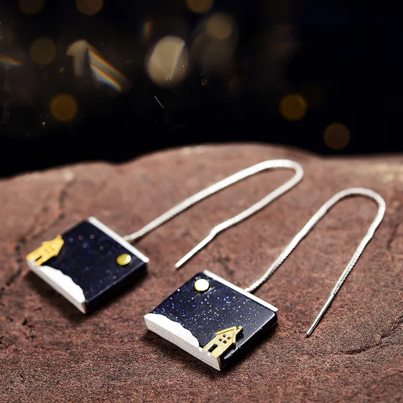 

Novelty fashion women S925 silver earrings jewelry 210323-37