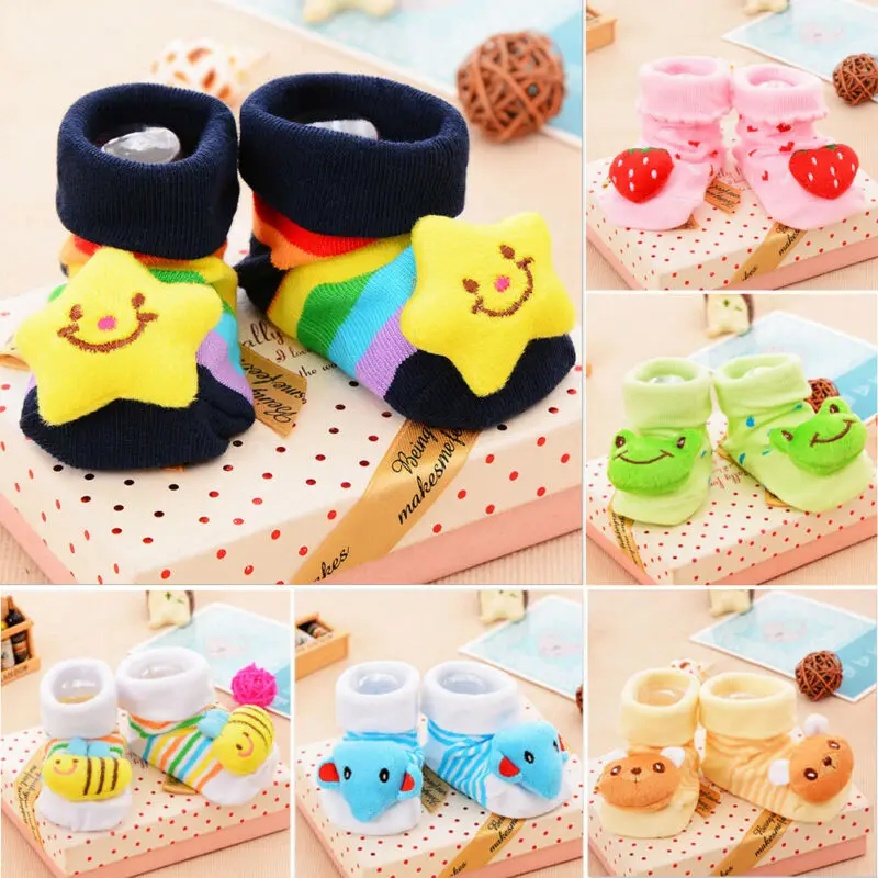 1 пара нескользящие носки тапочки из хлопчатобумажной ткани| |