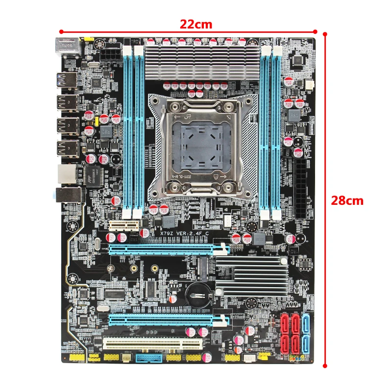 MACHINIST X79 LGA2011 материнская плата LGA 2011 ATX USB3.0 SATA3 PCI-E NVME M.2 SSD поддержива DDR3 REG ECC памят и Xeon E5 V3 CPU материнская плата 2011