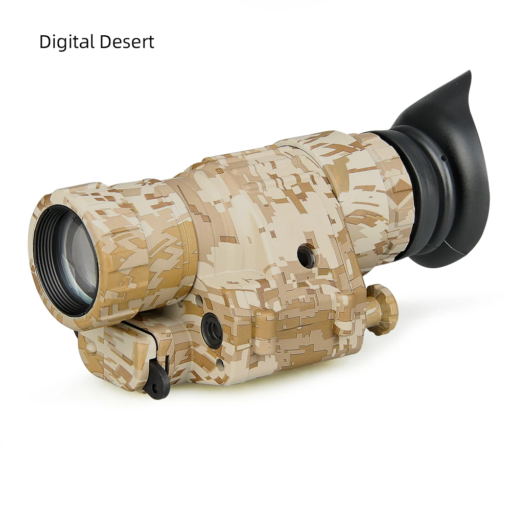 

PVS-14 Night Vision Goggle Monocular 200M Range Infrared IR NV Hunting Scope with Mount Night Vision Sights HK27-0008