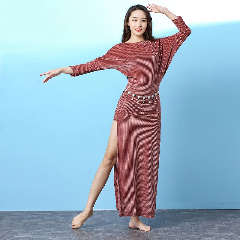 Женский костюм для танца живота зимний одежда цыганских танцев восточных